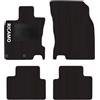 GPDESIGN NISSAN QASHQAI 2014> SET 4 TAPPETINI PER AUTO TAPPETI SU MISURA SPECIFICI SAGOMATI COMPATIBILI PER NISSAN QASHQAI 2014 2015 2016 2017 2018 2019 2020 2021 2022