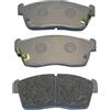 JAPANPARTS JPPA-809AF Pastiglie Past Freno Sirion 05> Ant