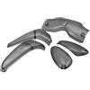 UNKNOWN Lenti e fanale posteriore STR8 per Gilera Runner (fino al 2003), nero