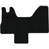 Alpha-Tex Produktions- und Handels GmbH Tappetini adatti per Renault Master II Tipo FD, JD, ED, HD, UD 3-Sitzer (Costruzione 1997-2010), Classic nero | 1 pz. | Bordo argento