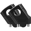 KLKWSFGFZK Moto Riser Per Eliminator 500 Se 400 450 E400 E450 2024 Riser Manubrio Motocross Morsetto Di Montaggio Per Pit Bike Moto Morsetto Supporto Manubrio Riser(Black 22mm)