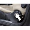 autoCOVR Copertura In Acciaio per Alfa_Romeo 147 & GT (937) - 2 Pezzi Regolazione dei sedili anteriori Targa Inox Metallo Spazzolato Interni Fatto Su Misura Decorazioni Tuning Accessori