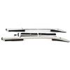 NAUTIG Barre portatutto Auto Per Mitsubishi L200 Per Triton 2007-2024 Roof Rack Rails Bar Portapacchi Bar Top Per Cross Bar Rack Rail Scatole Carico In Alluminio Auto Portapacchi(Size:D'argento)