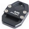 UUTTMOTO Cavalletto Moto Laterale Per S&ym ADX 300 Adx300 2023 2024 Piastra Di Estensione Allargata Cavalletto Laterale Per Moto Pedale Allargato Piastre Appoggio