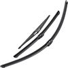 JCAKES Automotive Tergicristalli Per Dacia Per Duster MK2 2017 2018 2019 2020 Parabrezza Parabrezza Kit Tergicristallo Anteriore Lunotto Posteriore Tergicristallo Set Tergicristalli