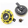 YIYIDA Car Horn Tromba elettrica per auto 135db 12V Auto Horn Super Loud High Tone e Low Tone Metal Twin Kit Car Speaker con staffa per camper furgoni moto camion SUV ecc