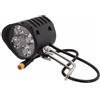 Hasaller HORN - Faretto LED Integrato 36V/48V/60V per Moto Scooter Elettrico Bicicletta Faro Anteriore 16W 4Perline