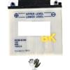 farbrothersonline COMPATIBILE CON P IAGGIO Vespa LX (M44100) 125 2005-2006 BATTERIA YB9-B S/M AGNETI ARELLI PRONTA ALL'USO COMPLETA PER MONTARLA SULLA MOTO 9 AH AMP 12V 135X75X139MM