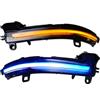 WEPARTICULAR LED indicatori di direzione dinamici specchietto laterale luce lampada freccia giallo e blu compatibile for BMW serie 1 2 3 4 F20 F21 F22 F23 F30 F31 F32 F33 F34 X1 E84 i3 (confezione per 2)