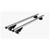 AREARICAMBI Barre Portatutto con serratura antifurto per auto con rails - Panda Dal 2003 Al 2012 5 porte, Robuste Facili da montare, Resistenti per Viaggi Sicuri