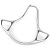 Tuoservo Guarnizione volante in plastica per Mercedes Classe A B C E GLA CLA GLC GLS GLE Classe W176 W246 W205 W213 W117 C117 X156 X253 W447 (argento)