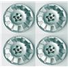 Generico COPRICERCHI Specifici per DOBLO' dal 2014 in poi 5 FORI Cerchio 16 R16 COPPE RUOTA LOGO ROSSO 4PZ. - 750/16-21211