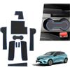 BIBIBO Tappetini in gomma compatibili con 2020-2022 Renaul-t Clio 5 (cambio manuale), tappetini auto in gomma, accessori tappetini auto, tappetino antiscivolo, custodia antiscivolo