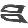 KZZYPJ Anteriori Griglie Radiatori 1 Paio Griglie Copertura Fendinebbia Paraurti Anteriore 6R0853666D per VW per Polo per 6R per MK5 2009 2010 2011 2012 2013 2014 2015 Mascherina Radiatore