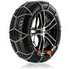 Weissenfels TECNA SETTE E070- Catene da Neve Omologate, 1 paio - Consigliata per Auto di piccola e media clindrata, NM37070STD