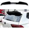 IDENUONA Kit labbro spoiler bagagliaio posteriore per Volkswagen Tiguan R-Line 2017-2023, nero lucido, effetto fibra di carbonio