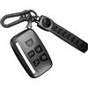 HETEVSCCK Guscio Per Chiave Per Jaguar XE XF Per E-Pace Per F-Pace X8 XJ XFL XJL Custodia Per Chiave Auto A 5 Pulsanti(A grey keychain)