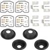 Generic Bandit 600 GSF600 GSF600S kit di riparazione carburatore moto 2000-2004 GSF 600 GSF 600S kit di ricostruzione carburatore (kit di riparazione, galleggiante, diaframma)