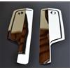 VNVIS 2 x Specchio Acciaio Inox Lucido Retrovisori Decorazioni per Actros MP4
