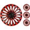 MOTOS M MOTOS Set di 4 Copricerchi 16 pollici - Eliminate i graffi con questi copriruota flessibili e leggeri da 16 pollici. Facili da installare, non richiedono attrezzi e proteggono dallo sbiadimento!