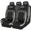 JCPDN Auto Set Coprisedili per Renault Captur II 2013-2019 2020 2021 2022 2023 2024,Anteriori e Posteriori Copri-Sedile Impermeabili Traspirante Comfort Protezioni Accessori,E