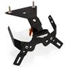 GQUIKGW Portatarga Per Aprilia RS 125 Per Replica GP 2018-2024 2023 2022 2021 2020 2019 Moto Targa Staffa Di Montaggio Del Supporto