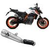 MOTOTOPGUN arrow scarico omologato pro-race nichrom compatibile con ktm 890 duke r 2020 2021 2022 2023 mototopgun