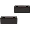 Generic Tampone paracolpi Camion rimorchio Furgone Barche 2 Pezzi Protezione Contro Urti L 20 x H 8 x P 8 cm