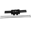NAWENSON Protezione marmitta di scarico del motociclo, coperchio silenziatore, scudo termico per MX/EXC/SX 125 200 250 per Husqvarna per Yamaha (Nero)