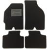 ASC Tappetini Auto Compatibili con Fiat Punto II 188 1999-2010, Moquette, Battitacco in Gomma