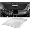 LUWU [Aggiornato] Ombrello Parasole Auto Compatibile con Toyota Corolla Cross 2021-2025 2026 Hybrid XG10 Parabrezza Parasole Auto ad Ombrello Pieghevole per Parabrezza Anteriore Interno Accessori