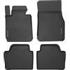WALSER tappetini premium per auto compatibili con BMW 3 (F30, F80) 2011-10/2018, BMW 3 Touring (F31) 2012-06/2019, tappetini in gomma per auto 100% su misura - made in EU, robusti tappetini per auto