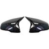 TUANZUN Calotte Specchietti,Copertura Specchietto Retrovis Copri specchietto retrovisore M Style in vera fibra di carbonio, adatto for BMW Serie 1 2 F45 F40 Z4(Bright black)