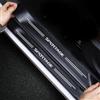 RIDGOEL 4 Pezzi Adesivi per Battitacco per Kia Sportage, Adesivi Soglia Auto in Fibra di Carbonio Protezioni per Davanzali per Porte Auto (Sportage)
