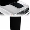 CMR Design Co Adesivo Cofano Anteriore Compatibile con Jeep Renegade Decorazione Sticker Auto in PVC Vinile Sagomato Senza Fori Nero Lucido Opaco (Nero Opaco)