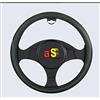 autoSHOP COPRIVOLANTE in Similpelle Nero per Grande Punto dal 2005 in Poi