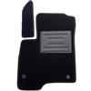ASC Tappetino Lato Guida Compatibili con Fiat Panda III 319 4x4-Cross-Van-Natural Power 2012-2024, Moquette, Protezione Poggiapiedi, Bottoni, Battitacco