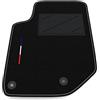 Somer Car Tappetino Auto SOLO LATO GUIDA 1pz compatibile con Opel Mokka 2021-2025 | 1 tappeto su misura in moquette, bandiera francia