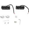 HUIOP Faretti per motociclette,Faretti per motociclette Luci di Guida a LED per motociclette con 5 modalità di Illuminazione IP68 Impermeabili per motociclette, Camion, trattori, rimorchi, Golf Cart