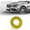 4R Quattroerre.it Profilo Giallo Adesivo per Paraurti Anteriore M. Classe A