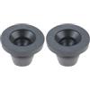 ZCLOZMD 2 pezzi di guarnizione superiore del motore dell'auto, boccola di montaggio in gomma, tampone, manicotto, piastra di protezione, cuscino isolante for Peugeot 307 308 408 508 C5
