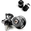 DALIDAK Adatto for TRIUMPH Street Triple 765 R RX RS Tiger 800 XC Trident 660 Motocicletta M8 Forcellone posteriore Slider Cavalletto Viti Valvola Pneumatico(B)