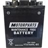 Generico BATTERIA MOTORPARTS SENZA MANUTENSIONE 134 x 89 x 166 mm YTX14AHL-BS MOTO SCOOTER MF