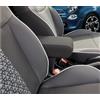Drive Design Bracciolo PREMIUM compatibile per 500, 500C, 500S RESTYLING (2015-2025) in TESSUTO nero REGOLABILE IN LUNGHEZZA bracciolo specifico e compatibile 500