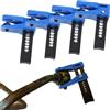 Generico Car Brake Oil Pipe Plug - 4PCS Auto Steel Line Clamp Kit | Multi-Purpose Brake Fluid Line Stoppers for Hose, A/C Lines, B́rake Lines, Banjo Fitting, Automotive Repair Tool Set