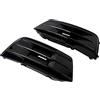 Artudatech Griglia paraurti Anteriore 2PCS Bezel Insert Adatto per Audi Q5 2018-2022 Gloss Black (No Logo)