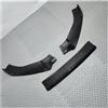 AWGNTQQ Labbro Anteriore Spoiler Per Ford Per Fiesta MK8 ST Per ST-line 2017-2021 Pre-LCI Paraurti Anteriore Auto Diffusore Spoiler Splitter ABS Nero Lucido Bodykit Tuning Paraurti Bumper Canard Lip(Carbon Lo