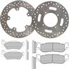 Generico KIT FRENO ANTERIORE DISCO PASTIGLIE compatibile con YAMAHA X-MAX 125 250 2005/2009
