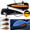 Kakulkomen Indicatore di direzione dinamico a LED per specchietto laterale freccia lampeggiante sequenziale per H-onda Civic MK8 Type-S Type-R Hatchback 2005-2012 (giallo)