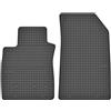 Motohobby Set di 2 tappetini in gomma anteriori per Renault Clio III (2005-2012) / Clio IV (dal 2012) - su misura